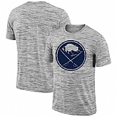 Buffalo Sabres 2018 Heathered Black Sideline Legend Velocity Travel Performance T-Shirt,baseball caps,new era cap wholesale,wholesale hats